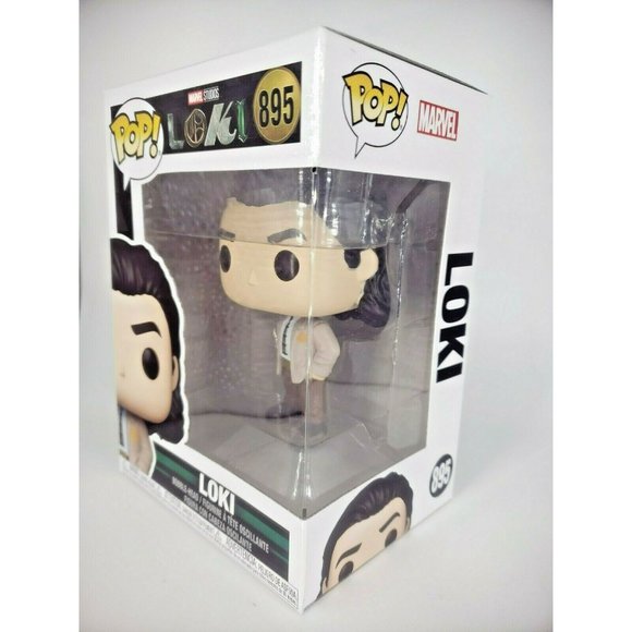 Funko 895 LOKI in Variant Jacket Marvel Studios Loki Disney+ New Unopened 2021 - Picture 9 of 11